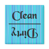KRW Clean and Dirty Kitchen Magnet magnets
