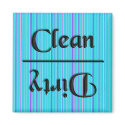KRW Clean and Dirty Kitchen Magnet