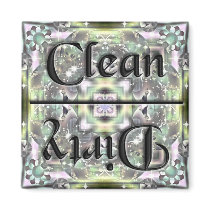 KRW Clean and Dirty Kitchen Magnet