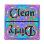KRW Clean and Dirty Kitchen Magnet