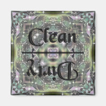 KRW Clean and Dirty Kitchen Magnet