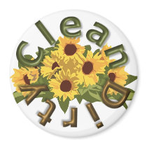 KRW Clean and Dirty Large 3" Kitchen Magnet magnets