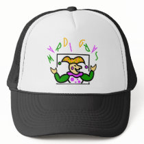 KRW Colorful Mardi Gras Jester hats