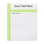 KRW Cool Lime Green Circle Small Flyer Template