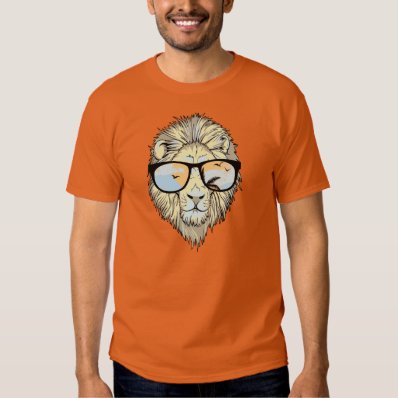 KRW Cool Lion with Shades Whimsical Tee