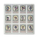 KRW Costume Francais 1783 Hats Vintage Magnet