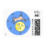 KRW Cow Jumped Over the Moon Nursery Rhyme postage