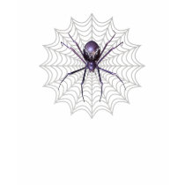 KRW Creepy Spider Web Halloween t-shirts by krwhalloween KRW Creepy Spider Web Halloween t-shirts