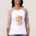 Ladies 3/4 Sleeve Raglan (Fitted)