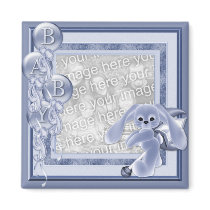 KRW Custom Baby Boy Photo Magnet