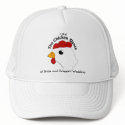 KRW Custom Funny Chicken Dance Wedding hats