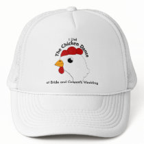 KRW Custom Funny Chicken Dance Wedding hats