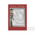 KRW Custom Lamp Post Season's Greetings Photo Card