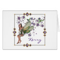 KRW Custom Name Hummingbird Faery cards