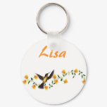KRW Custom Name Hummingbird Keychain KRW Custom Name Hummingbird Keychain