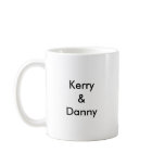 KRW Custom Photo Mug with Text KRW Custom Photo Mug with Text