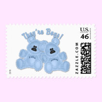 KRW Custom Request They're Boys Bears postage