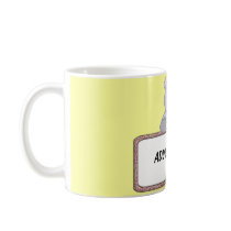 KRW Custom Text Hippo Coffee Mug mugs