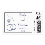 KRW Custom Winter Wedding Stamp