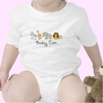 KRW Cute Baby Zoo Animal t-shirts