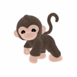 KRW Cute Lil' Monkey Photo Sculpture