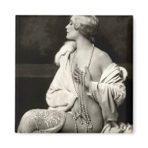 KRW Daring Darling Vintage Risque Photo Magnet