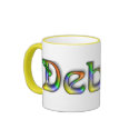 KRW Debbie Rainbow Mug