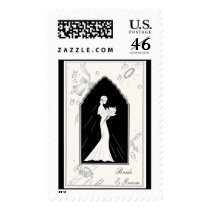 KRW Deco Bride Custom Wedding Stamp