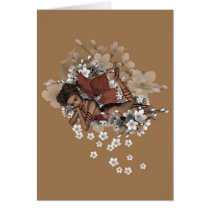 KRW Dogwood Faery Blank Card