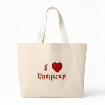 KRW Dripping Blood I Love Vampires bags