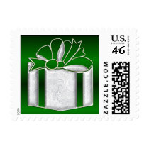 KRW Elegant Christmas Present Stamp by KRWHolidays KRW Elegant Christmas Present Stamp