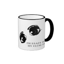 KRW estoy listo para mi cierre para arriba Taza