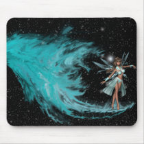 KRW Faery from the Fire - Birth of the Blue Faery  mousepads