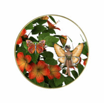 KRW Faery on the Vine Ornament photo sculptures by KRWDesigns KRW Faery on the Vine Ornament photo sculptures