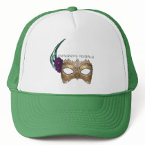 KRW Fancy Mardi Gras Mask hats