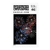 KRW Festive Fireworks postage