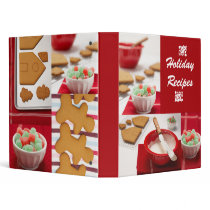KRW Festive Holiday Recipes Binder