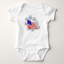 KRW Fireworks Flag Patriotic Infant t-shirts by KRWDesigns KRW Fireworks Flag Patriotic Infant t-shirts