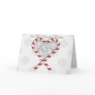 postcard - KRW First Christmas Together Photo Frame Card