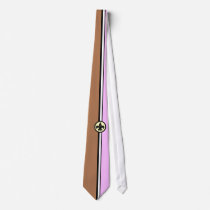 KRW Fleur DeLis Retro Tie by KRWDesigns KRW Fleur DeLis Retro Tie