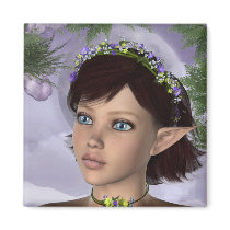 KRW Floral Fairy Fantasy magnets