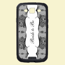 KRW French Black Lace Bride Galaxy S III Case skinit case