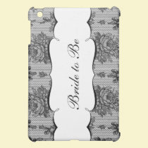 KRW French Black Lace Wedding iPad Mini Case ipad mini cases