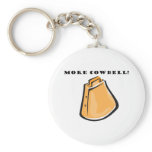KRW Funny More Cowbell! Key Chains