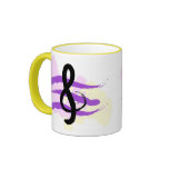 KRW G Clef Coffee Mug