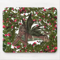 KRW Garden Faery - African American mousepads by KRWDesigns KRW Garden Faery - African American mousepads