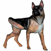 KRW German Shepherd photo sculptures by KRWDesigns KRW German Shepherd photo sculptures