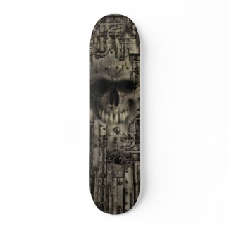 KRW Ghost in the Machine Sci Fi skateboard