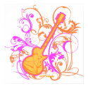 KRW Girl's Rock Guitar Grunge posters