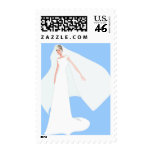 KRW Glamour Bride Blue Wedding Stamp